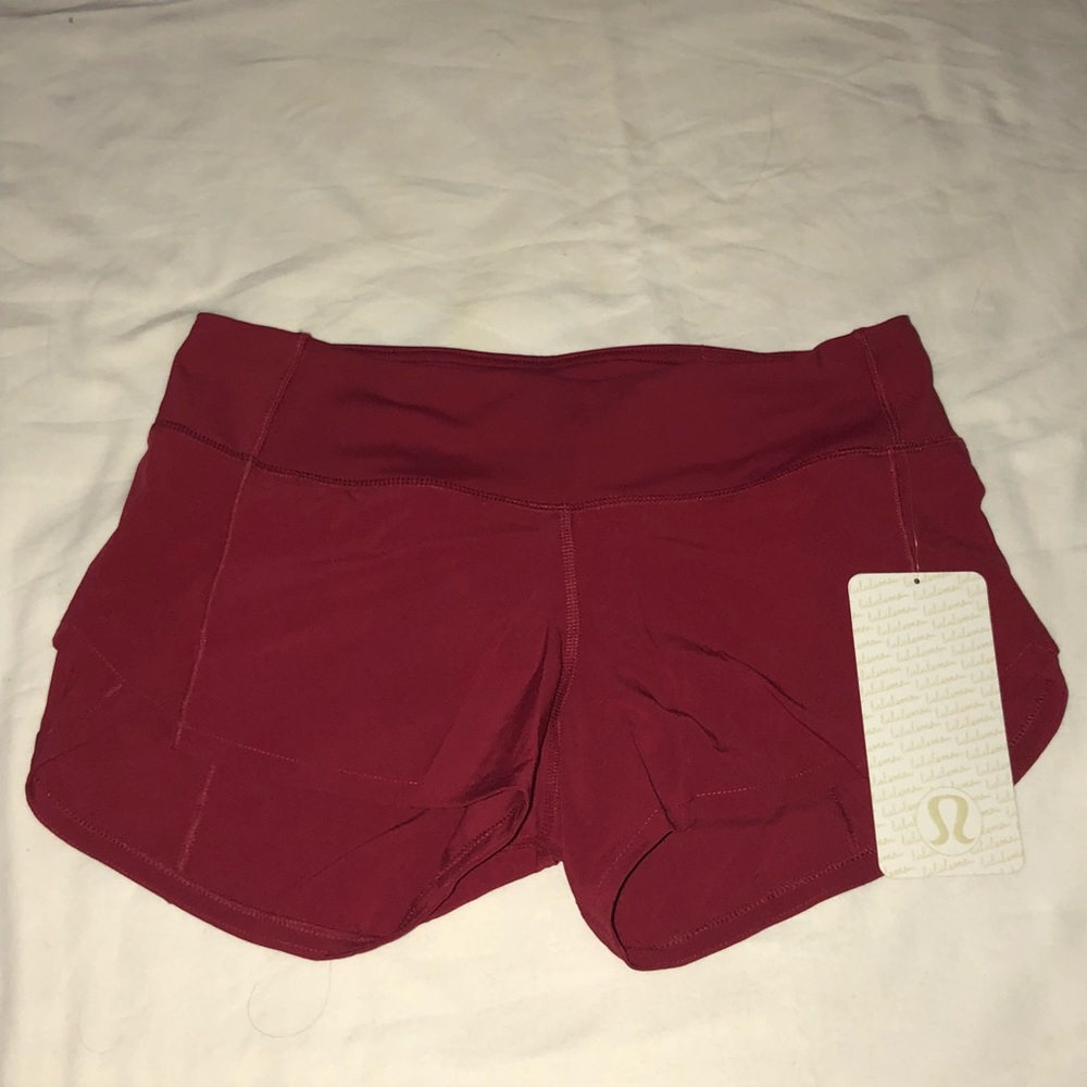 Lulu lemon speed up shorts